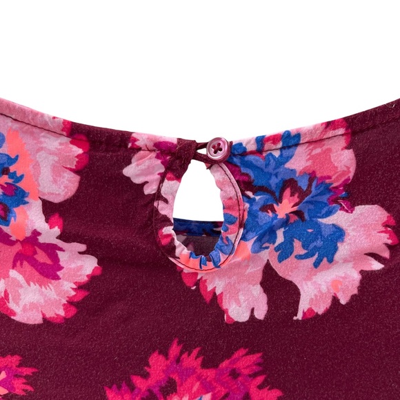 Crazy 8 Floral Long Sleeve Blouse Girls XL 14 - Picture 6 of 8